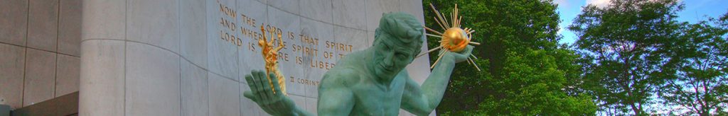 Spirit of Detroit statue