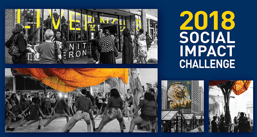 2018 Social Impact Challenge banner